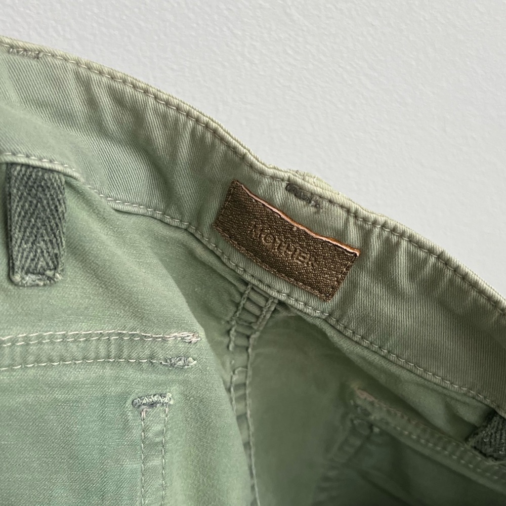 Mother - Patch Pocket Private Frayed Ankle - Picture 7 of 10